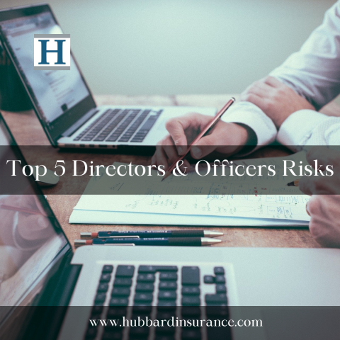 The Top 5 Directors & Officers Risks